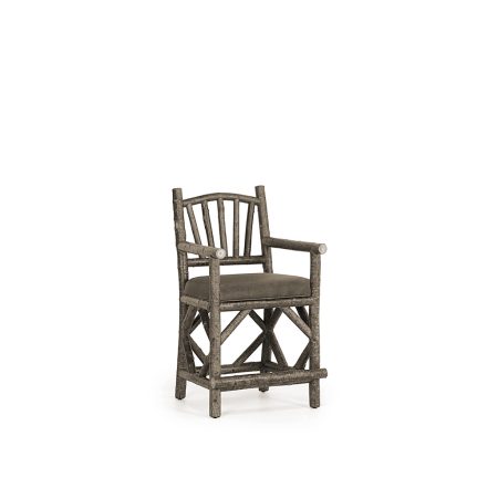 Jen Counter Stool with Arms 1120-I La Lune Collection rustic furniture