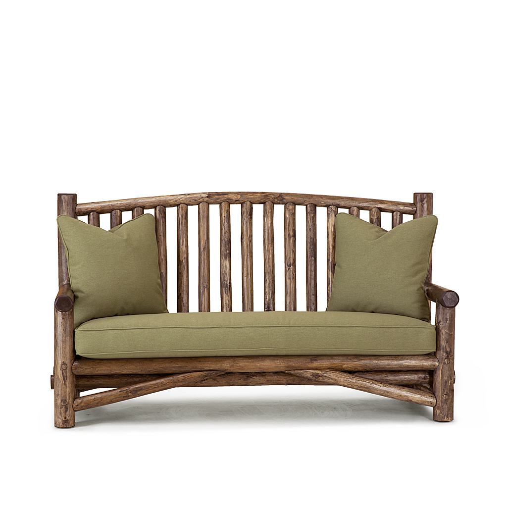 Owen Bench 1546-U Kahlua finish La Lune Collection rustic furniture