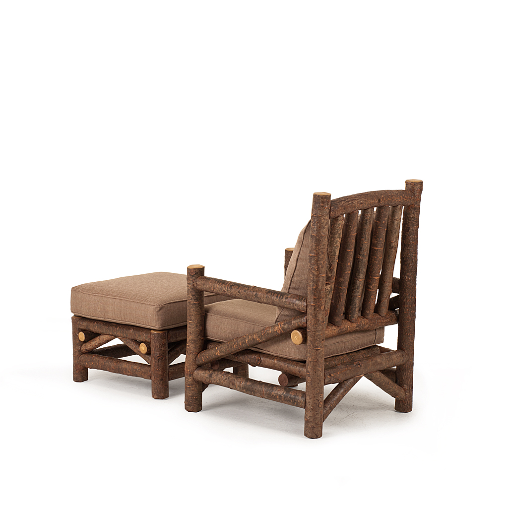 Owen Club Chair 1230-U, Owen Ottoman 1243-U Natural finish La Lune Collection rustic furniture
