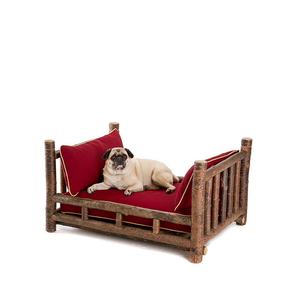 Dog Daybed 5162-I Natural finish La Lune Collection rustic furniture