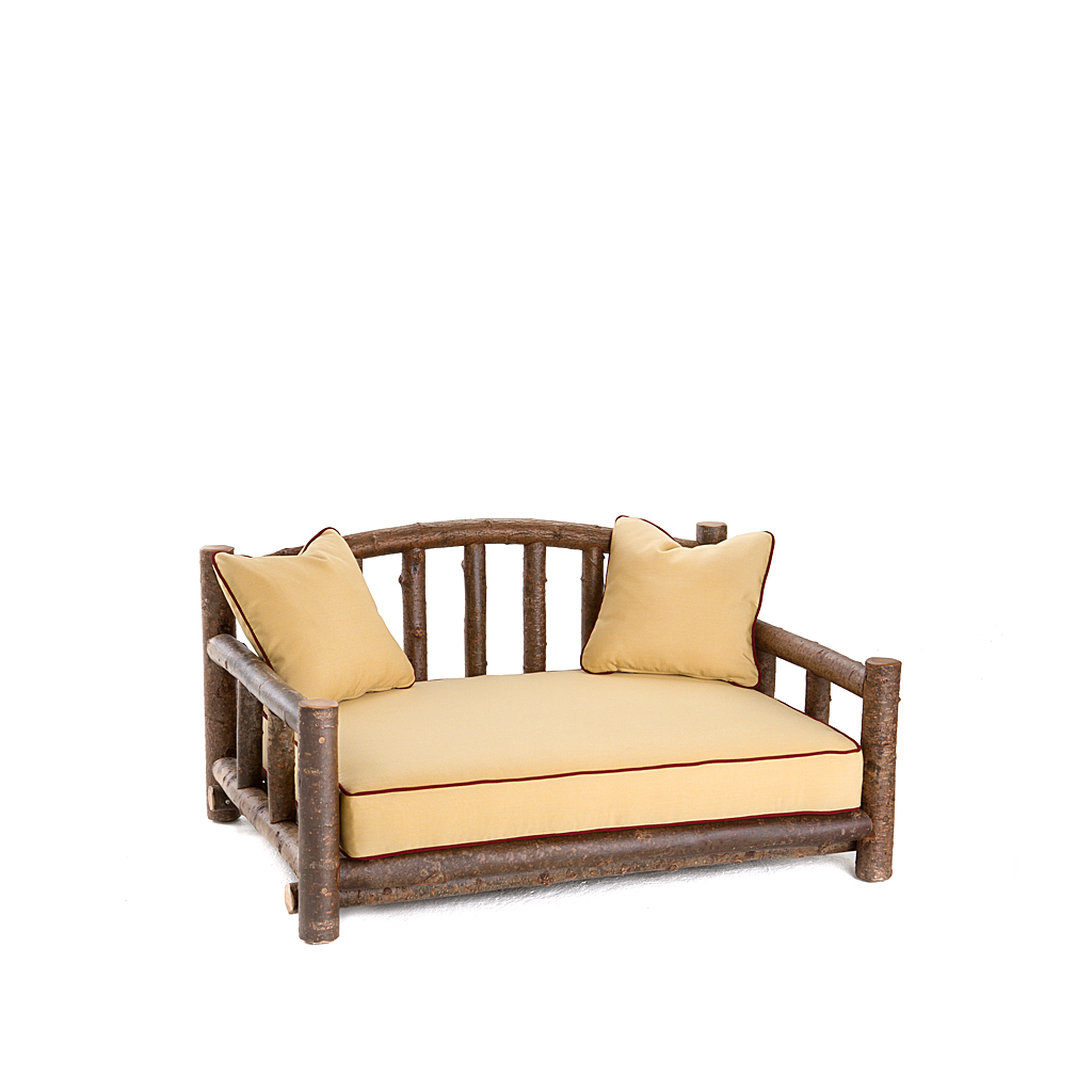 Dog Sofa Daybed 5102-I Natural finish La Lune Collection rustic furniture