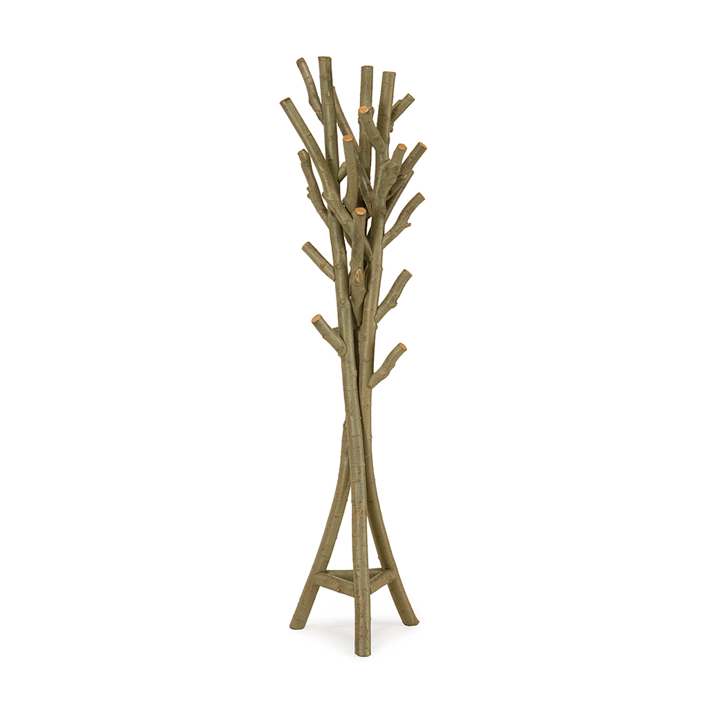 Elowen Coat Tree 5060-I Sage finish La Lune Collection rustic furniture