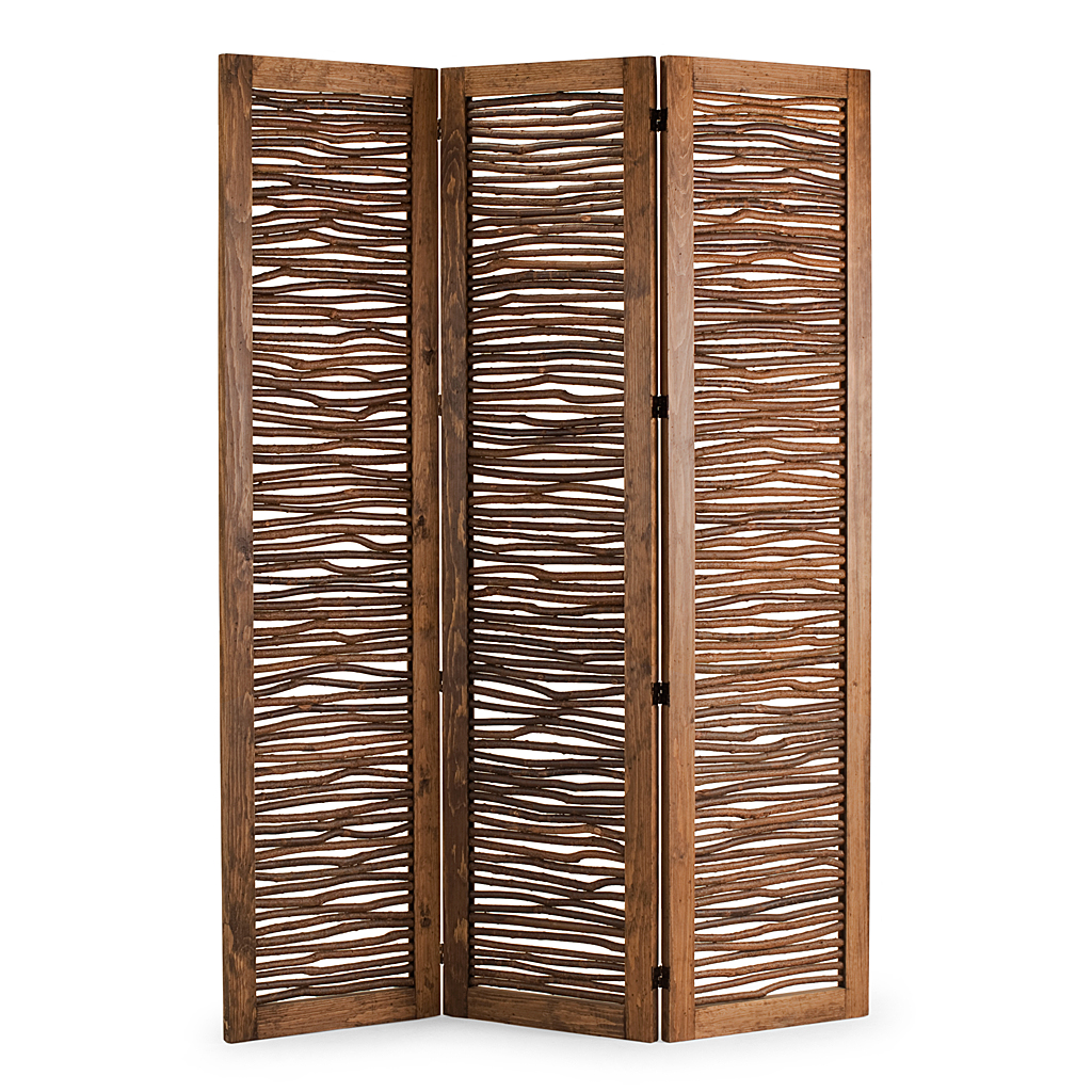 Woodlyn Room Screen 5005-I Natural finish La Lune Collection rustic furniture