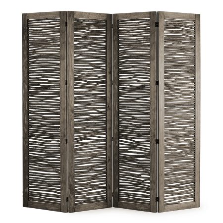 Woodlyn Room Screen 5007-I La Lune Collection rustic furniture