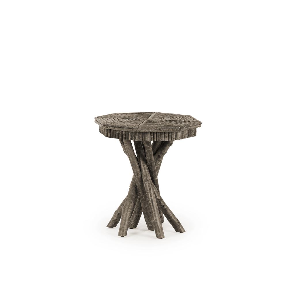 Zeke Side Table 3410-I La Lune Collection rustic furniture