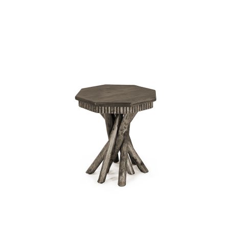 Zeke Side Table 3412-I La Lune Collection rustic furniture