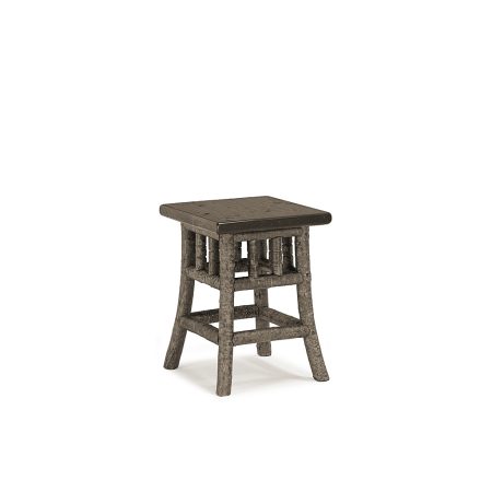 Hewitt Pedestal Table 3377-I La Lune Collection rustic furniture