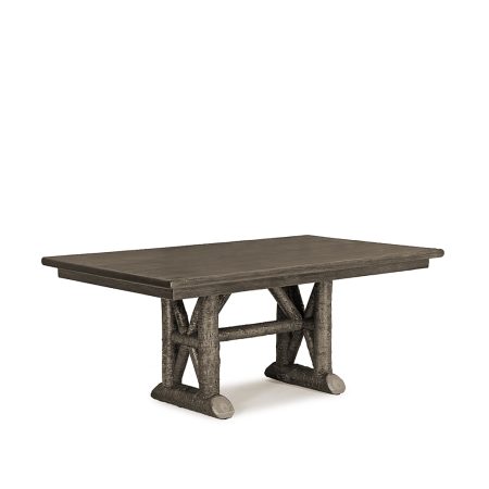 Linden Trestle Dining Table 3490-I La Lune Collection rustic furniture