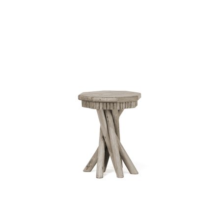 Zeke Side Table 3408-O La Lune Collection rustic furniture