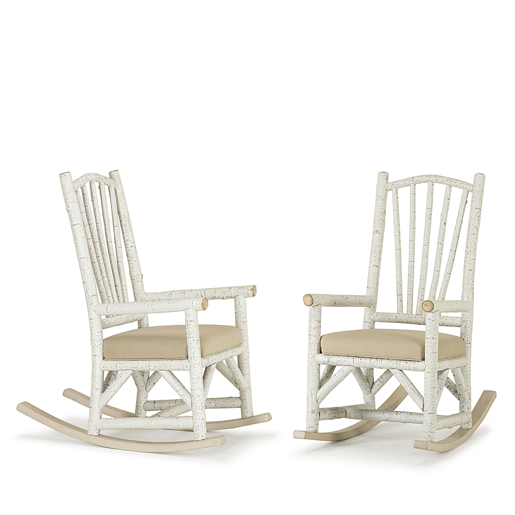 Jen Rocking Chair 1190-I Antique White Finish La Lune Collection rustic furniture