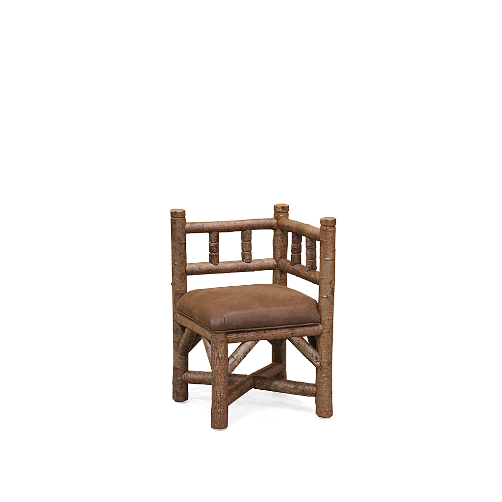 Leah Corner Chair 1306-I Natural Finish La Lune Collection rustic furniture