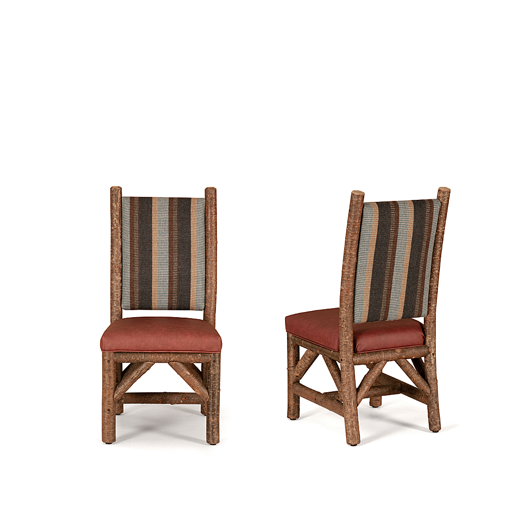 Iris Side Chair 1164-I Natural finish La Lune Collection rustic furniture