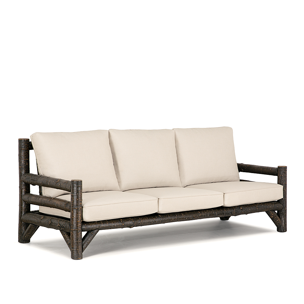 Wyatt Loveseat 1247-I Ebony finish La Lune Collection rustic furniture