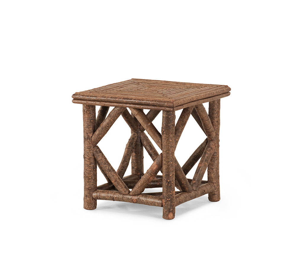 Alira End Table 3240-I Natural finish La Lune Collection rustic furniture
