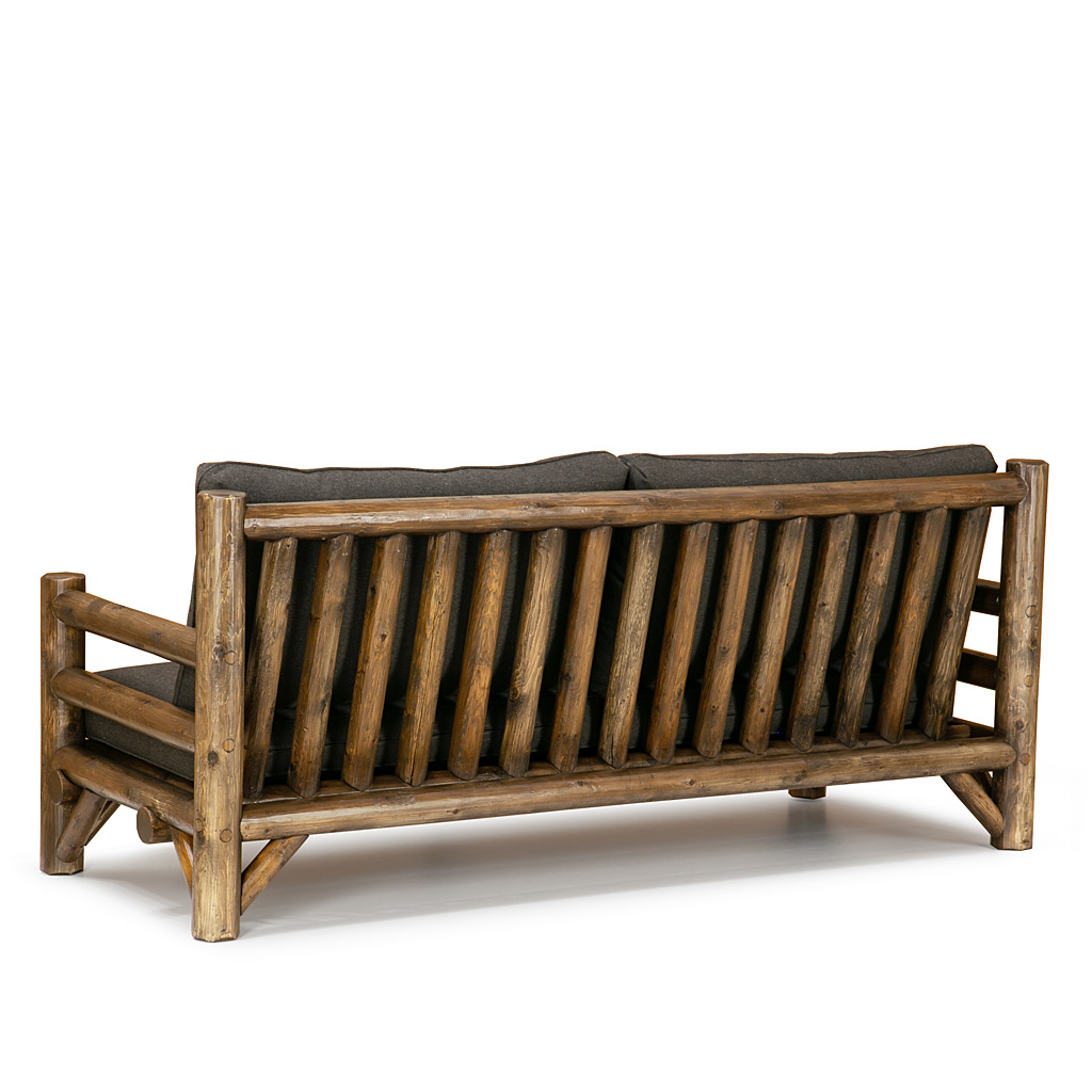 Wyatt Medium Sofa 1246-O Coffee on Cedar finish La Lune Collection rustic furniture