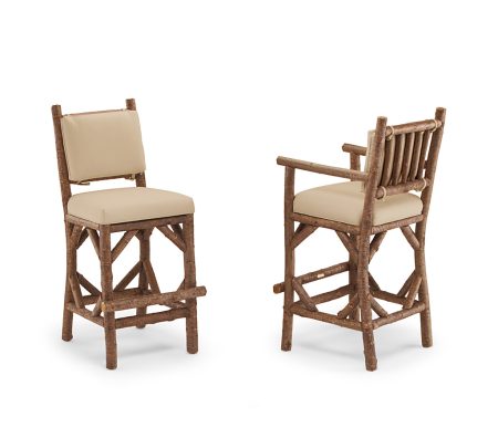 Aria Counter Stool and Barstool (with Back Pad)