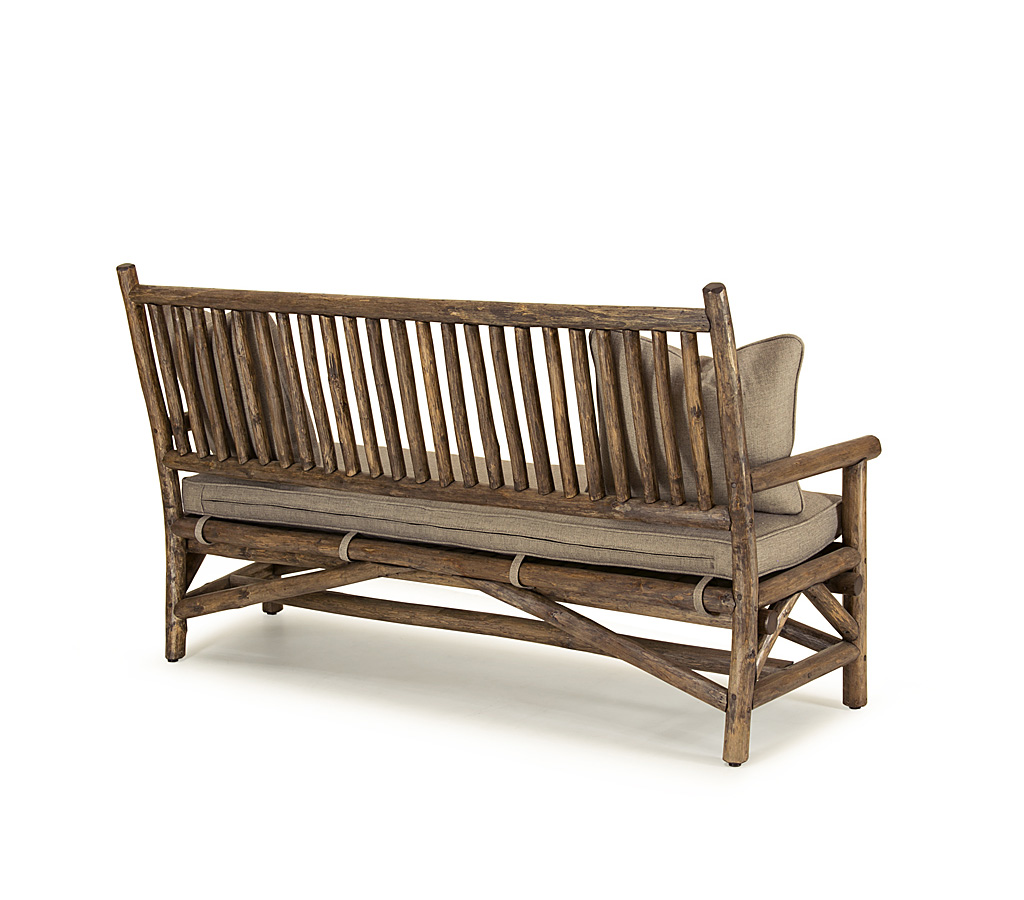 Aria Settee 1203-U Kahlua finish La Lune Collection rustic furniture