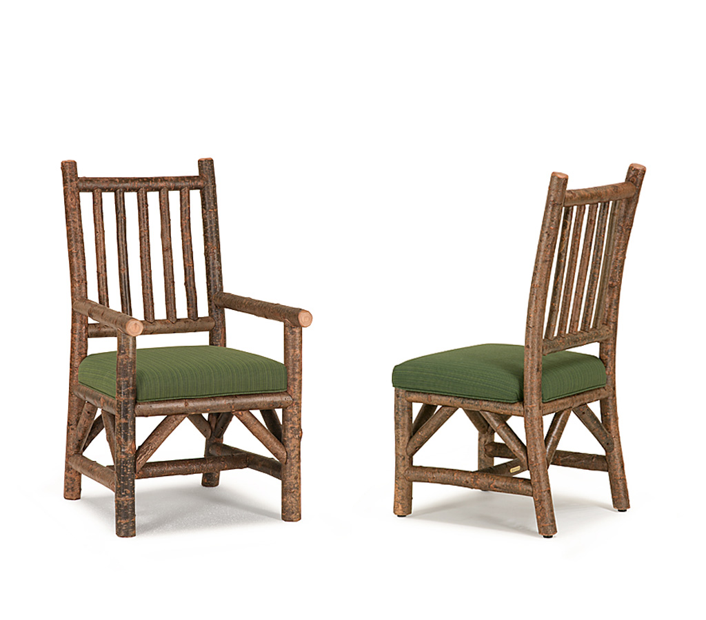 Aria Side Chair 1204-I, Armchair 1206-I Natural finish La Lune Collection rustic furniture