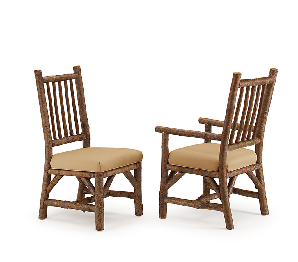 Aria Side Chair 1204-I, Armchair 1206-I Natural finish La Lune Collection rustic furniture