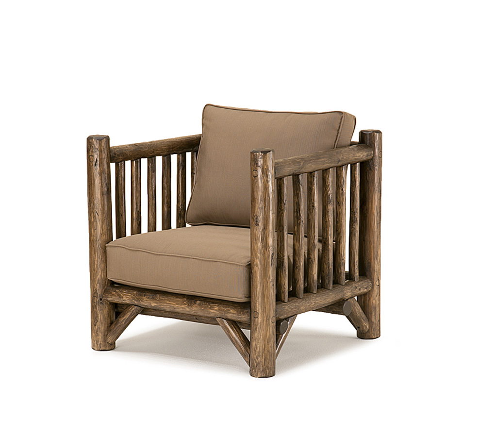Asher Club Chair 1270-U Kahlua finish La Lune Collection rustic furniture