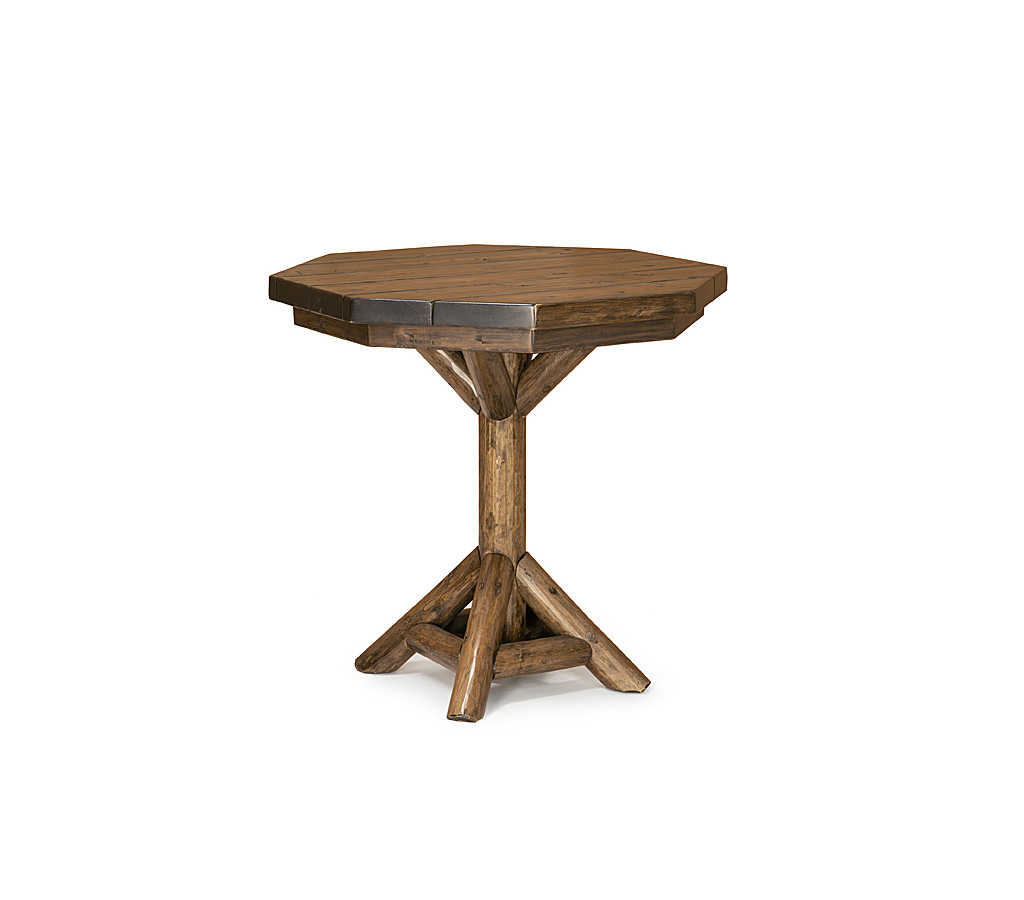 Baxter Dining Table 3542-U Kahlua finish with Medium Cedar Top La Lune Collection rustic furniture