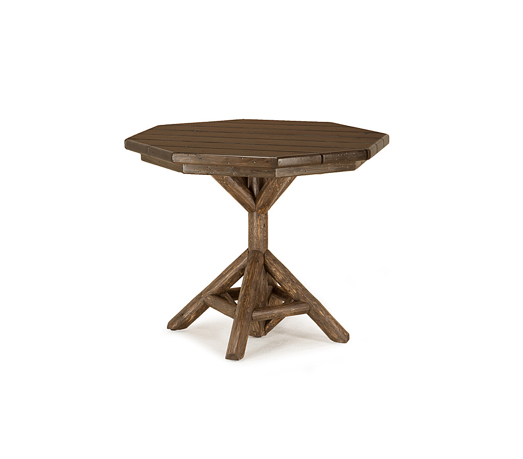 Baxter Dining Table 3544-U Kahlua finish with Dark Cedar Top La Lune Collection rustic furniture