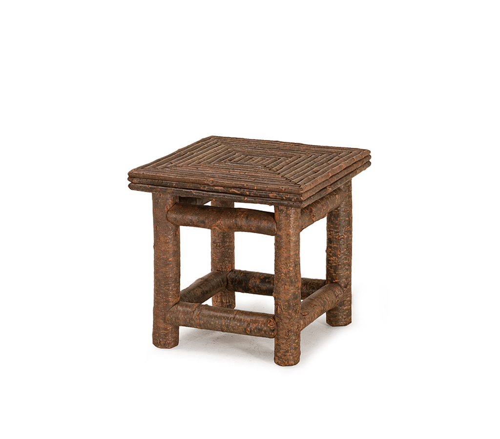 Becca End Table 3288-I Natural finish La Lune Collection rustic furniture