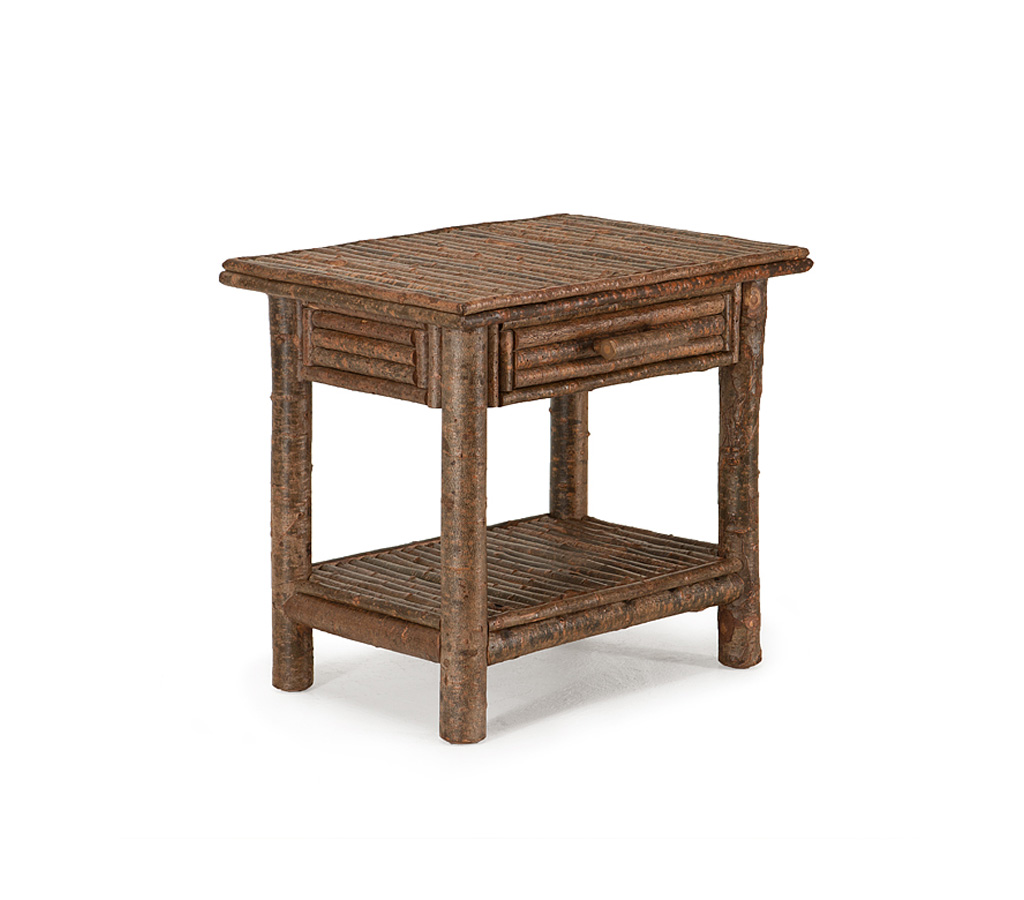 Carlin Side Table 3285 Natural finish La Lune Collection rustic furniture