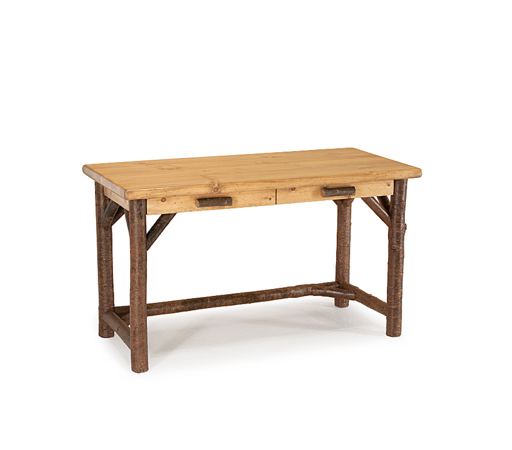 Clark Desk 3198 Natural finish with Light Pine Top La Lune Collection rustic furniture