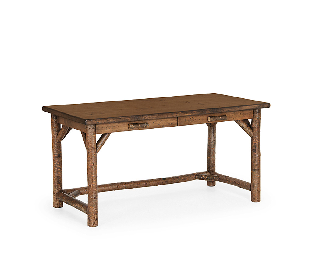 Clark Desk 3199 Natural finish with Medium Pine Top La Lune Collection rustic furniture