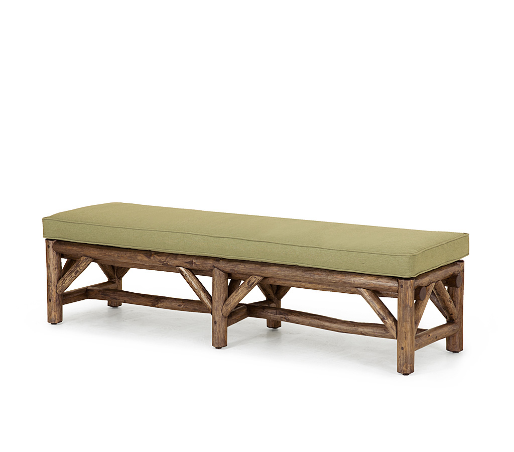 Cooper Bench 1532-U Kahlua finish La Lune Collection rustic furniture