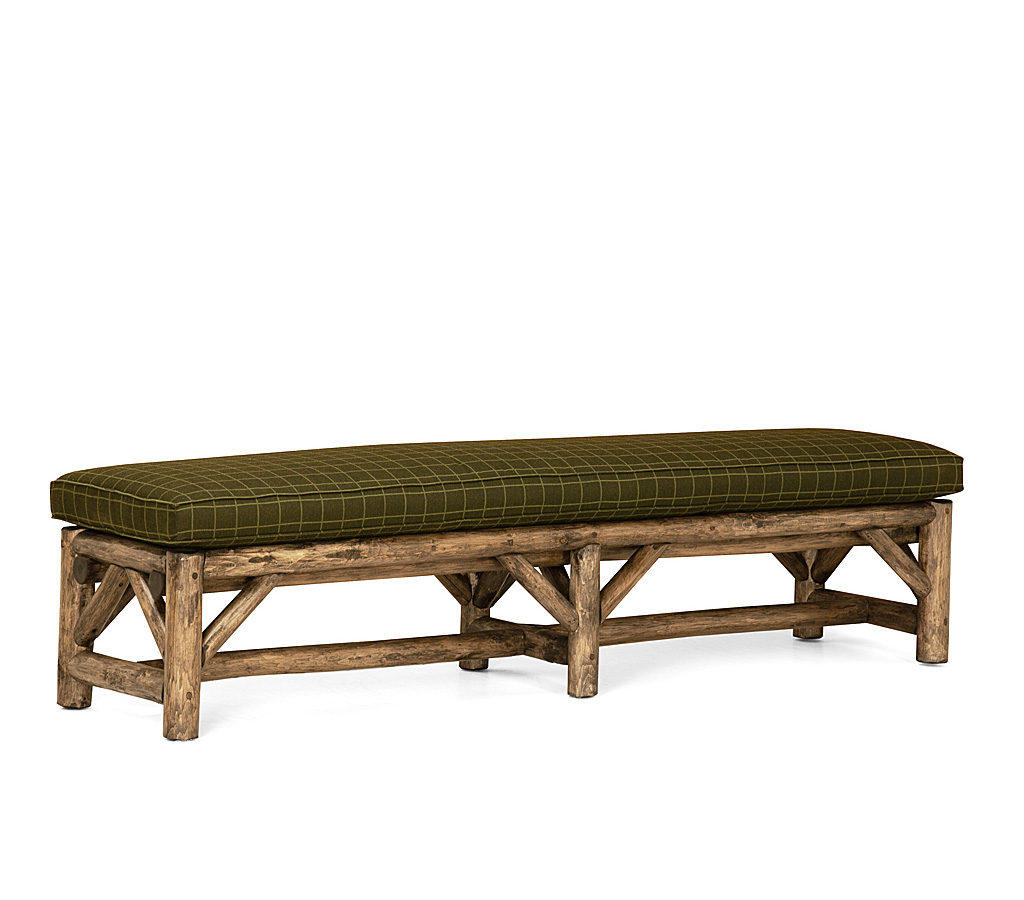 Cooper Bench 1534-U Kahlua Finish La Lune Collection rustic furniture