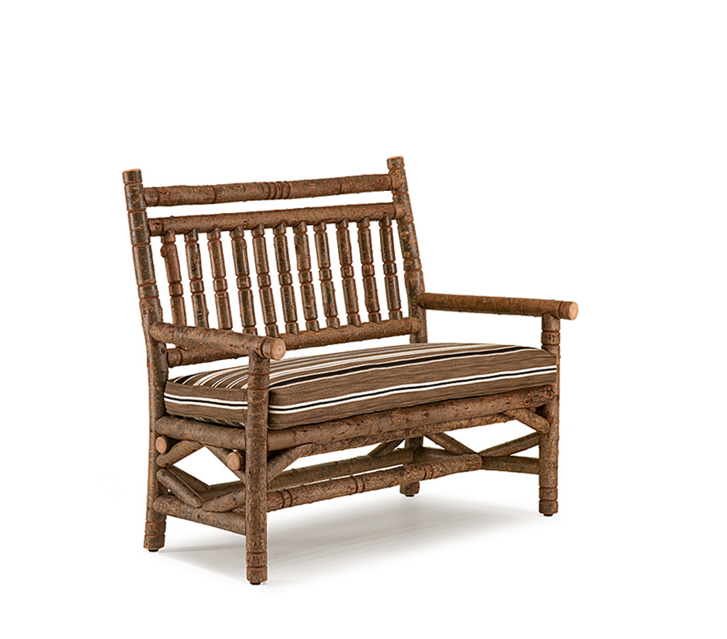 Ella Settee 1201-U Natural finish La Lune Collection rustic furniture