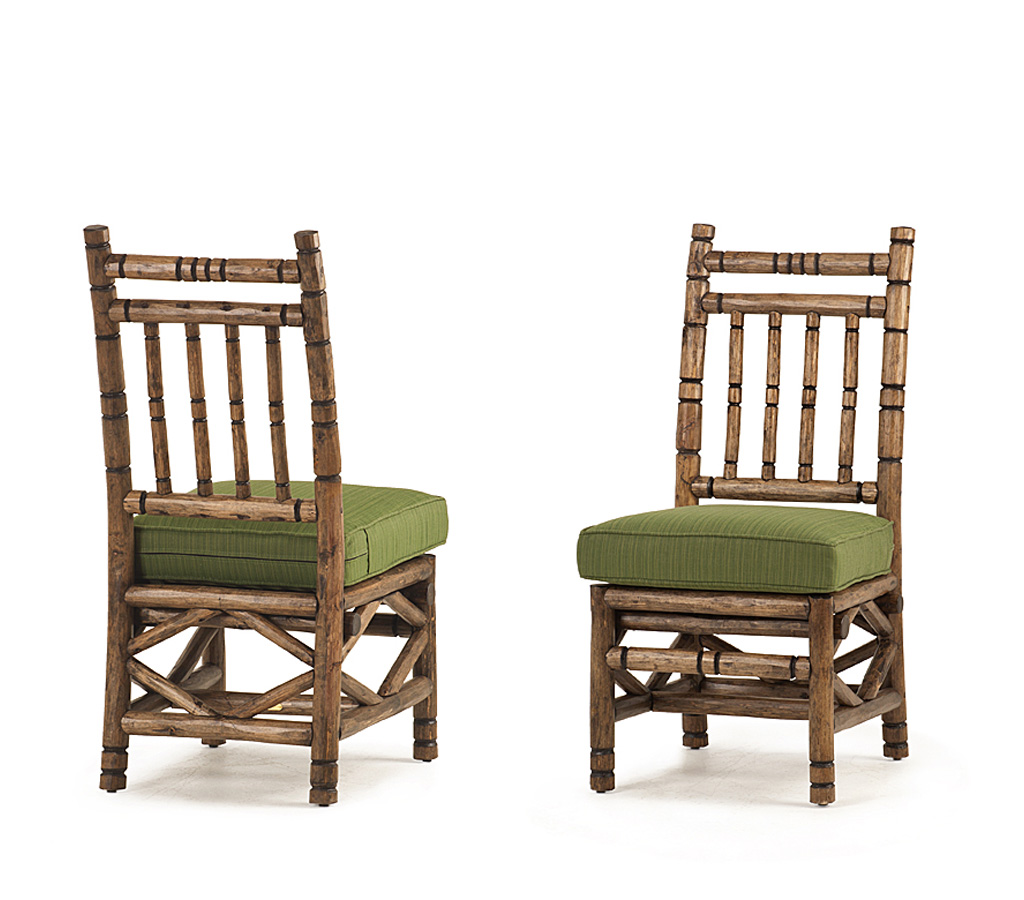 Ella Side Chair 1198-U Kahlua finish La Lune Collection rustic furniture