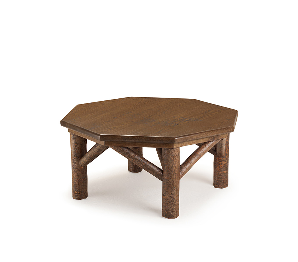 Elliot Coffee Table 3256-U Natural finish with Custom Top La Lune Collection rustic furniture