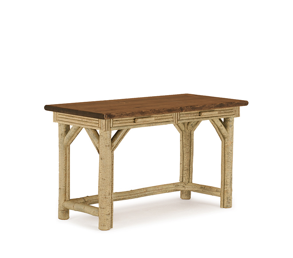 Erik Desk 3202 Desert finish with Medium Pine Top La Lune Collection rustic furniture