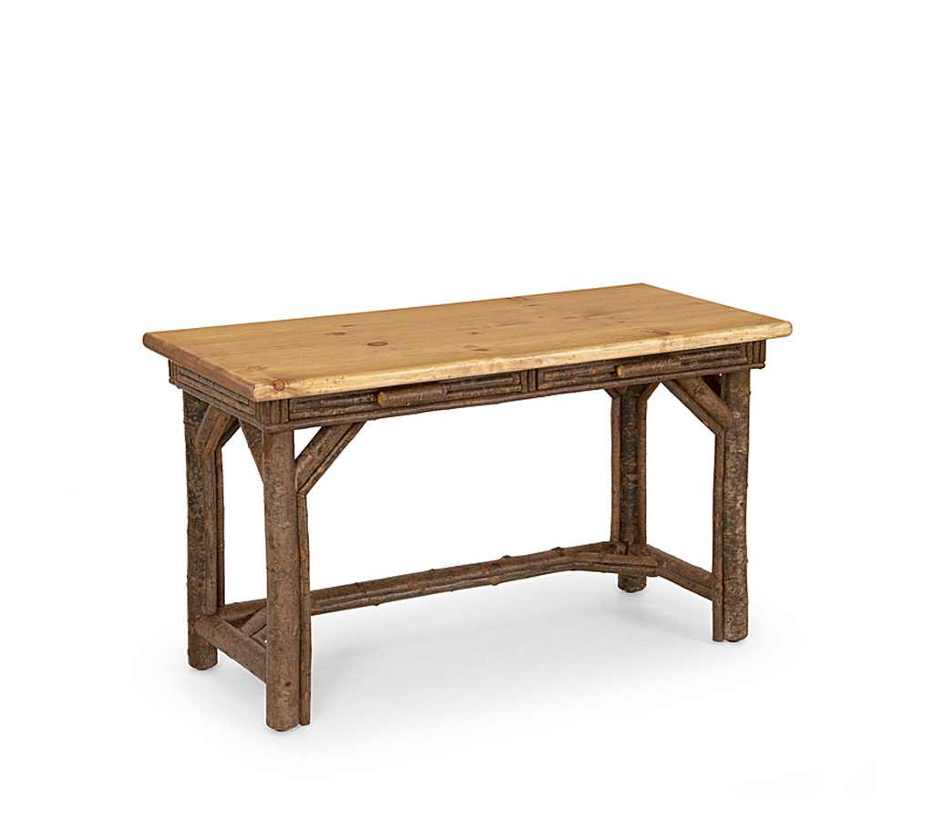 Erik Desk 3202 Natural finish with Light Pine Top La Lune Collection rustic furniture