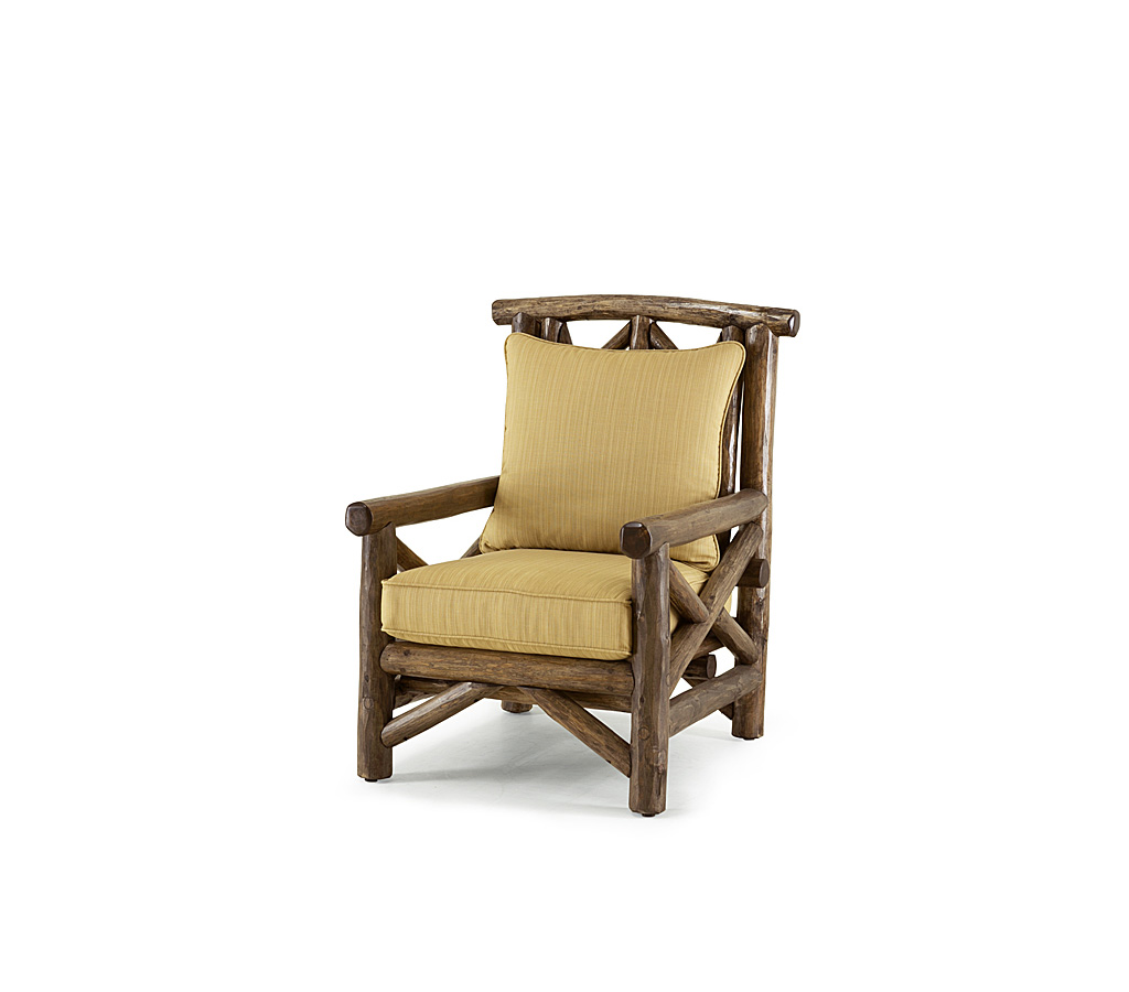 Evan Club Chair 1242-U Kahlua finish La Lune Collection rustic furniture