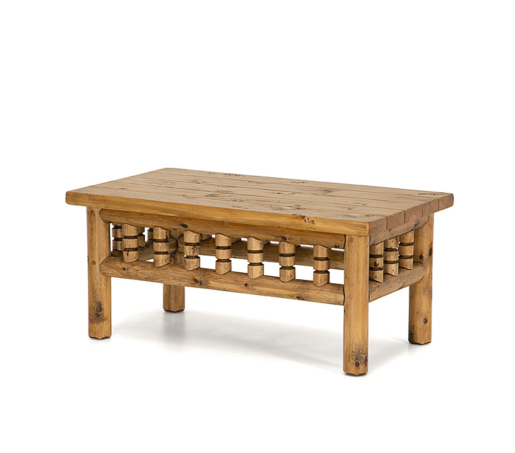 Hewitt Coffee Table 3458-O Honey on Cedar finish La Lune Collection rustic furniture