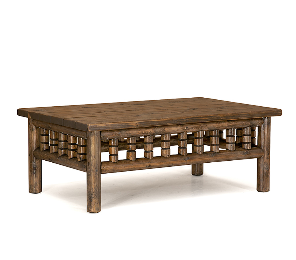 Hewitt Coffee Table 3466-O Coffee on Cedar finish La Lune Collection rustic furniture