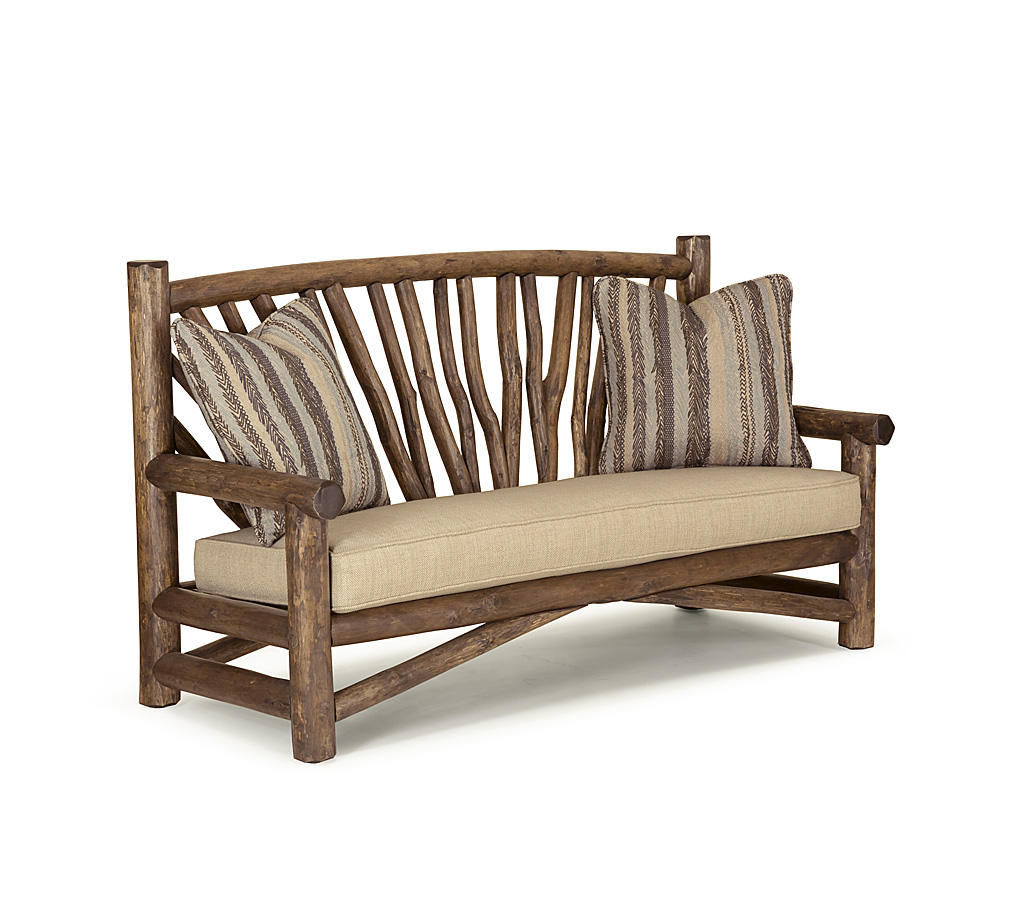 Ilana Bench 1540-I Kahlua finish La Lune Collection rustic furniture