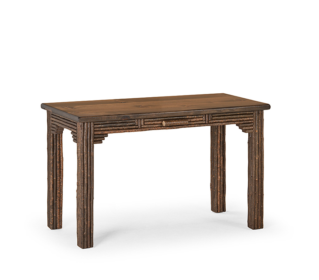 Sylvie Desk 3316 Natural finish with Medium Pine Top La Lune Collection rustic furniture